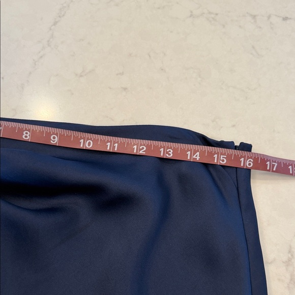 REISS Aspen Satin Slip Skirt Size 10 - Picture 7 of 11